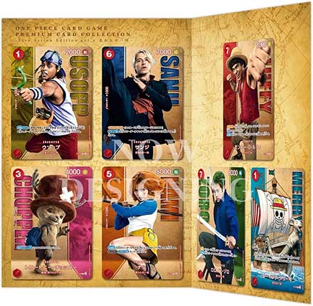 Купити One Piece Card Game: Premium Card Collection - Live Action Edition, Vol. 2 - Straw Hat Crew